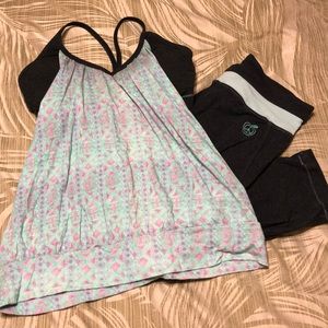 Green Apple Yoga Outfit